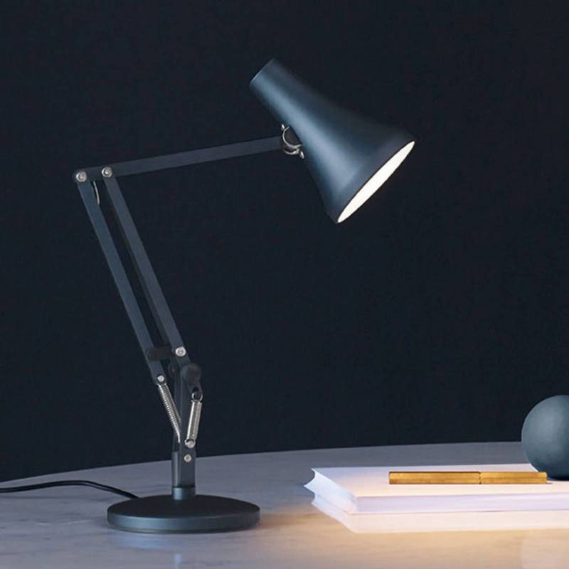 Anglepoise 90 Mini Mini LED-Tischlampe stahlblau von Anglepoise