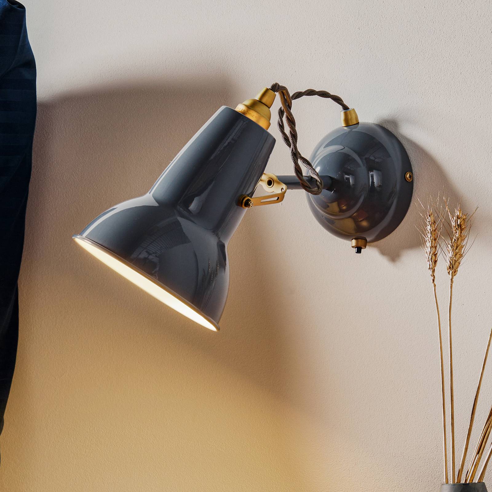 Anglepoise Original 1227 Brass Wandlampe grau Anglepoise Original 1227 Brass Wandlampe grau von Anglepoise