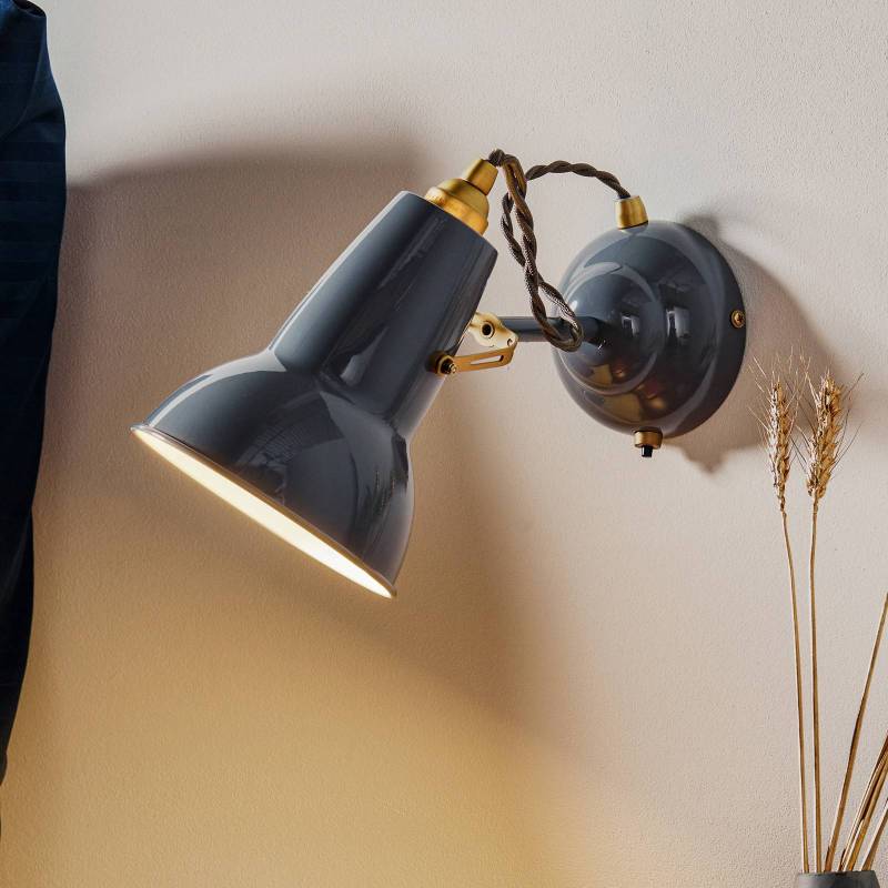 Anglepoise Original 1227 Brass Wandlampe grau von Anglepoise