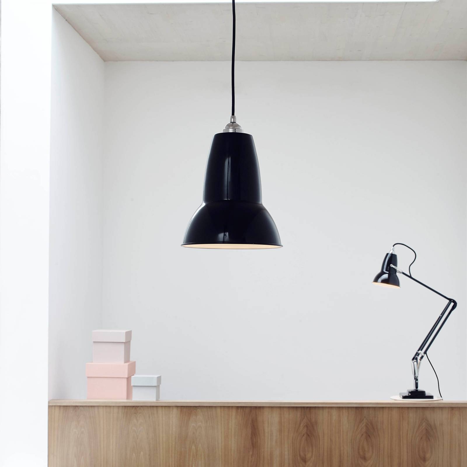 Anglepoise Original 1227 Hängelampe schwarz von Anglepoise