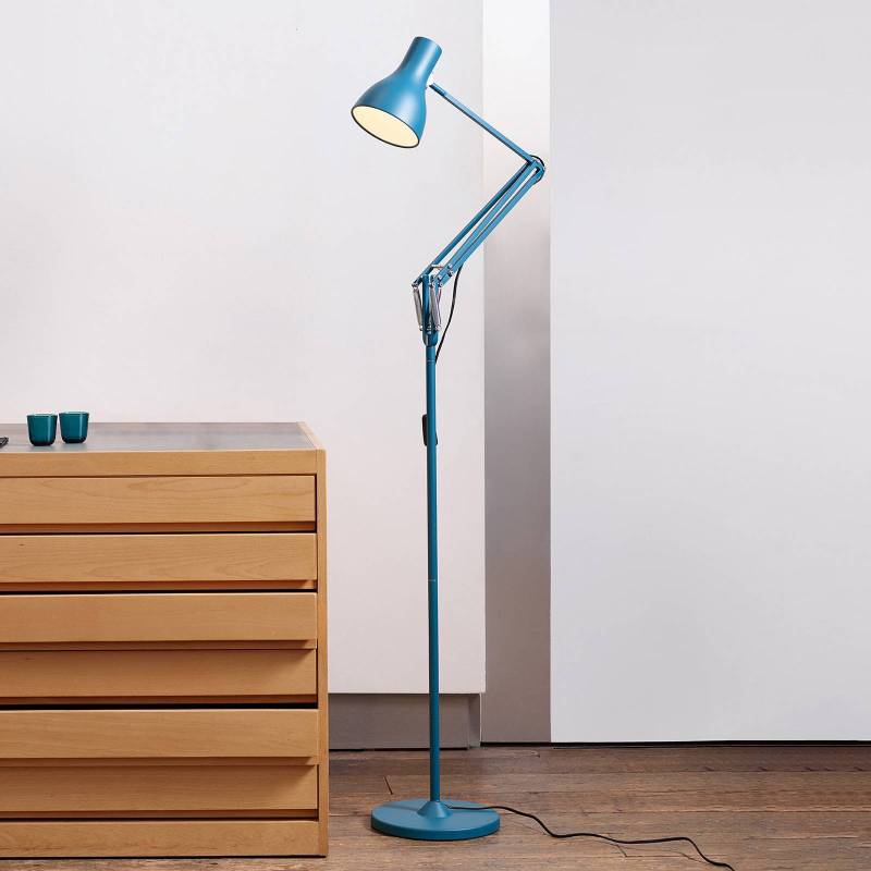 Anglepoise Type 75 Stehlampe Margaret Howell blau von Anglepoise
