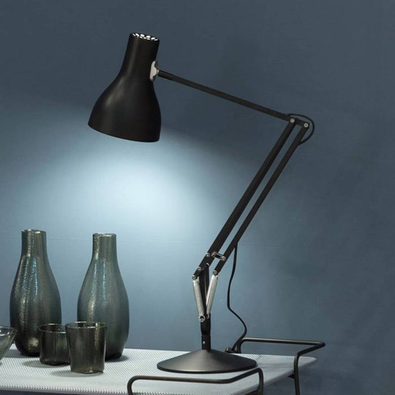 Anglepoise Type 75 Tischlampe samtschwarz von Anglepoise