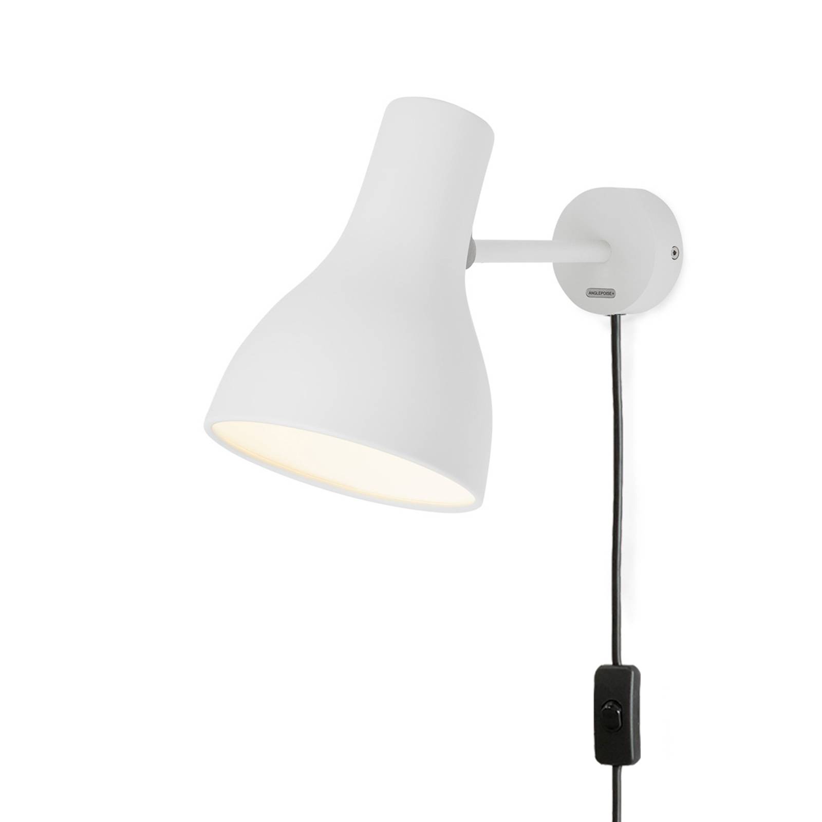 Anglepoise Type 75 Wandleuchte mit Stecker weiß Anglepoise Type 75 Wandleuchte mit Stecker weiß von Anglepoise