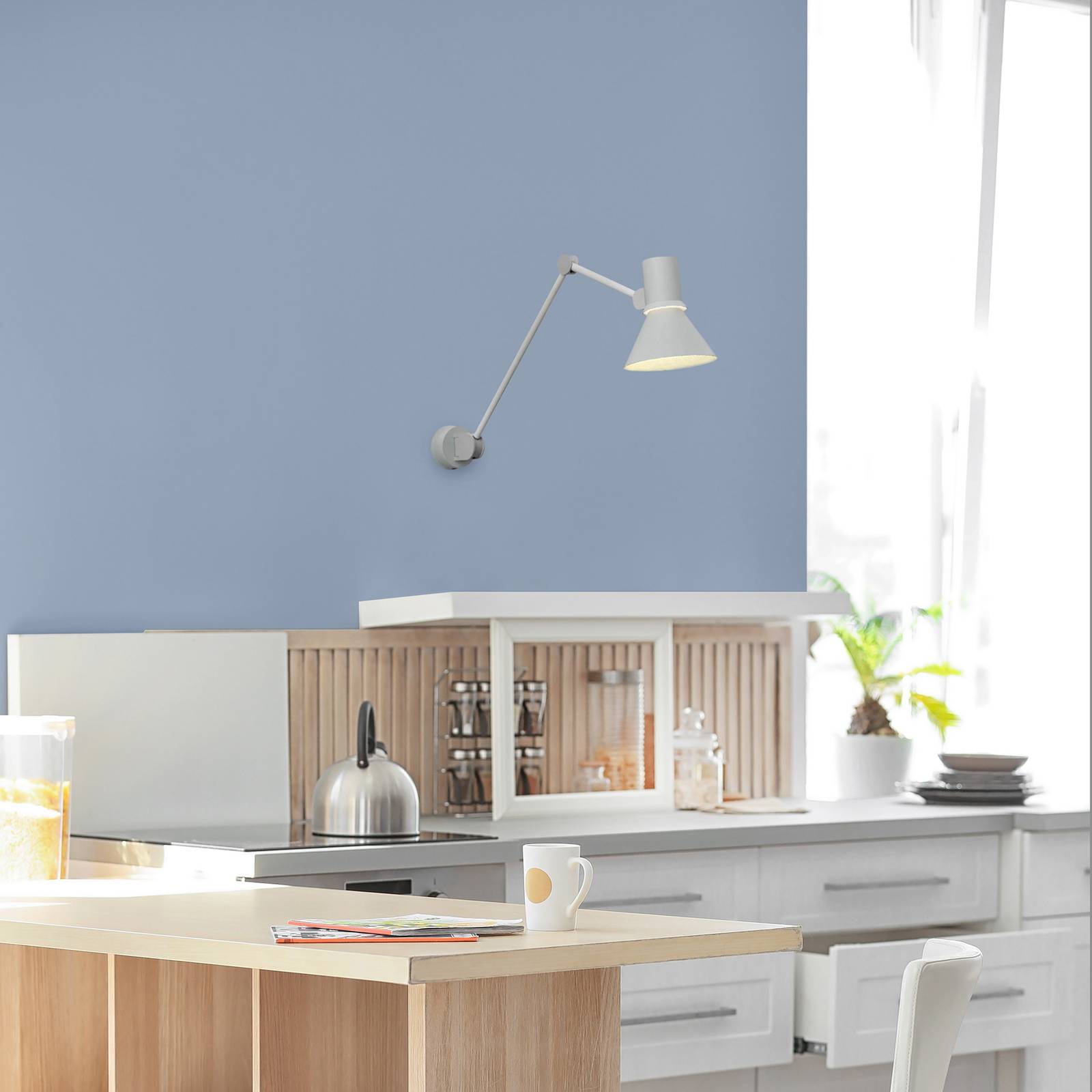 Anglepoise Type 80 W3 Wandlampe, nebelgrau Anglepoise Type 80 W3 Wandlampe, nebelgrau von Anglepoise