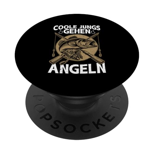 Coole Jungs Gehen Angeln Fischer Köderangeln Angelguide PopSockets Klebender PopGrip Coole Jungs Gehen Angeln Fischer Köderangeln Angelguide PopSockets Klebender PopGrip von Angler Fischjäger Angelurlaub Fischer Angelzubehör