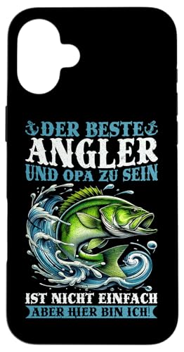 Der Beste Angler Und Opa Zu Sein Ist Nicht Einfach Angeln Hülle für iPhone 16 Plus Der Beste Angler Und Opa Zu Sein Ist Nicht Einfach Angeln Hülle für iPhone 16 Plus von Angler Fischjäger Angelurlaub Fischer Angelzubehör