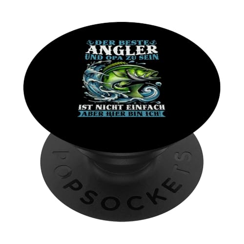Der Beste Angler Und Opa Zu Sein Ist Nicht Einfach Angeln PopSockets Klebender PopGrip Der Beste Angler Und Opa Zu Sein Ist Nicht Einfach Angeln PopSockets Klebender PopGrip von Angler Fischjäger Angelurlaub Fischer Angelzubehör