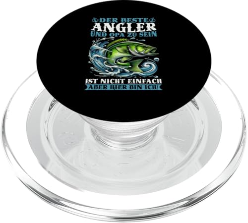 Der Beste Angler Und Opa Zu Sein Ist Nicht Einfach Angeln PopSockets PopGrip für MagSafe Der Beste Angler Und Opa Zu Sein Ist Nicht Einfach Angeln PopSockets PopGrip für MagSafe von Angler Fischjäger Angelurlaub Fischer Angelzubehör