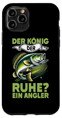 Der König Der Ruhe Ein Angler Angelrute Angeln Fischer Hülle für iPhone 11 Pro von Angler Fischjäger Angelurlaub Fischer Angelzubehör