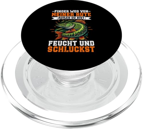 Finger Weg Von Meiner Rute Angelrute Fischliebhaber Angler PopSockets PopGrip für MagSafe Finger Weg Von Meiner Rute Angelrute Fischliebhaber Angler PopSockets PopGrip für MagSafe von Angler Fischjäger Angelurlaub Fischer Angelzubehör