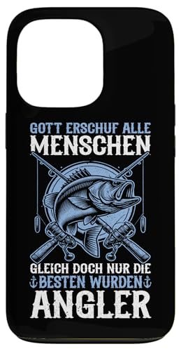 Gott Erschuf Alle Menschen Gleich Doch Nur Die Besten Angler Hülle für iPhone 13 Pro Gott Erschuf Alle Menschen Gleich Doch Nur Die Besten Angler Hülle für iPhone 13 Pro von Angler Fischjäger Angelurlaub Fischer Angelzubehör
