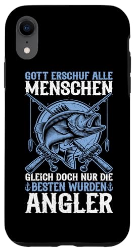 Gott Erschuf Alle Menschen Gleich Doch Nur Die Besten Angler Hülle für iPhone XR Gott Erschuf Alle Menschen Gleich Doch Nur Die Besten Angler Hülle für iPhone XR von Angler Fischjäger Angelurlaub Fischer Angelzubehör