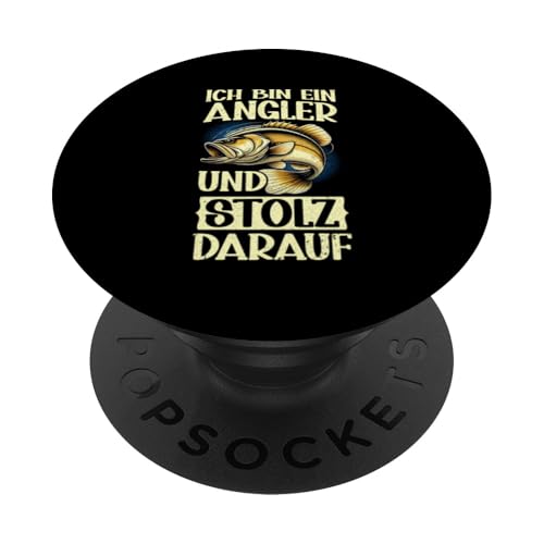 Ich Bin Ein Angler Und Stolz Darauf Köderangeln Angeln PopSockets Klebender PopGrip Ich Bin Ein Angler Und Stolz Darauf Köderangeln Angeln PopSockets Klebender PopGrip von Angler Fischjäger Angelurlaub Fischer Angelzubehör