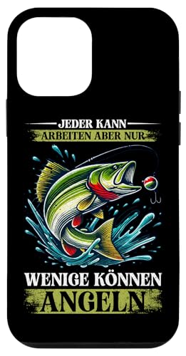 Jeder Kann Arbeiten Aber Nur Wenige Können Angeln Fischer Hülle für iPhone 12 mini von Angler Fischjäger Angelurlaub Fischer Angelzubehör