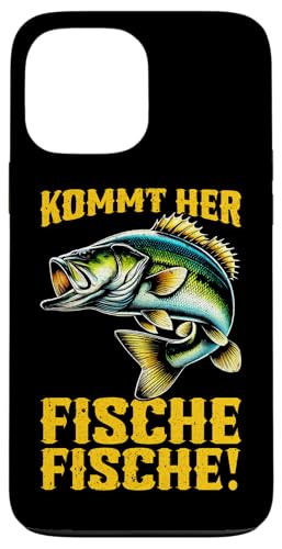 Kommt Her Fische Fische Angeln Sportfischer Angelrute Hülle für iPhone 13 Pro Max von Angler Fischjäger Angelurlaub Fischer Angelzubehör