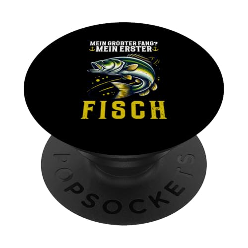 Mein Größter Fang Mein Erster Fisch Angelrute Angeln PopSockets Klebender PopGrip Mein Größter Fang Mein Erster Fisch Angelrute Angeln PopSockets Klebender PopGrip von Angler Fischjäger Angelurlaub Fischer Angelzubehör