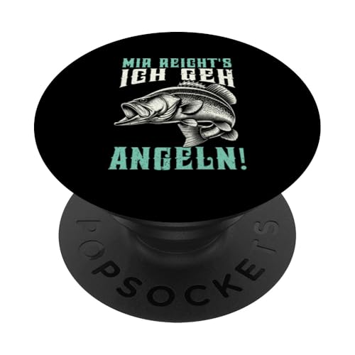 Mir Reicht's Ich Geh Angeln Hobby Fischexperte Angler PopSockets Klebender PopGrip Mir Reicht's Ich Geh Angeln Hobby Fischexperte Angler PopSockets Klebender PopGrip von Angler Fischjäger Angelurlaub Fischer Angelzubehör