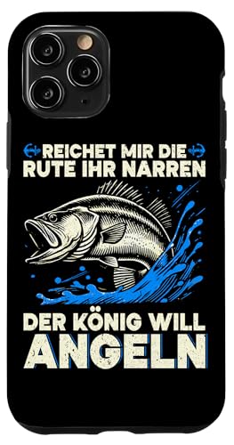 Reichet Mir Dir Rute Ihr Narren Der König Will Angeln Fisher Hülle für iPhone 11 Pro Reichet Mir Dir Rute Ihr Narren Der König Will Angeln Fisher Hülle für iPhone 11 Pro von Angler Fischjäger Angelurlaub Fischer Angelzubehör