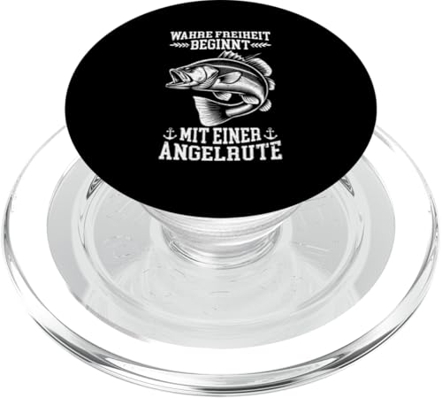Wahre Freiheit Beginnt Mit Einer Angelrute Fischjäger PopSockets PopGrip für MagSafe Wahre Freiheit Beginnt Mit Einer Angelrute Fischjäger PopSockets PopGrip für MagSafe von Angler Fischjäger Angelurlaub Fischer Angelzubehör