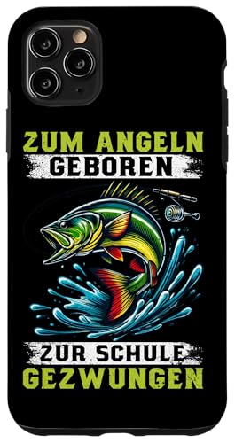 Zum Angeln Geboren Zur Schule Gezwungen Angelrute Fischer Hülle für iPhone 11 Pro Max Zum Angeln Geboren Zur Schule Gezwungen Angelrute Fischer Hülle für iPhone 11 Pro Max von Angler Fischjäger Angelurlaub Fischer Angelzubehör