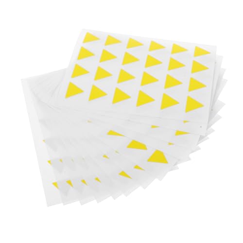 Angoily 1 Dreiecksetikett entfernbares Vinyl Belohnungsaufkleber in Dreiecksform Farbe selbstklebende Dreiecksaufkleber Etikettenaufkleber in Dreiecksform Kupferplattenaufkleber Gelb Angoily 1 Dreiecksetikett entfernbares Vinyl Belohnungsaufkleber in Dreiecksform Farbe selbstklebende Dreiecksaufkleber Etikettenaufkleber in Dreiecksform Kupferplattenaufkleber Gelb von Angoily