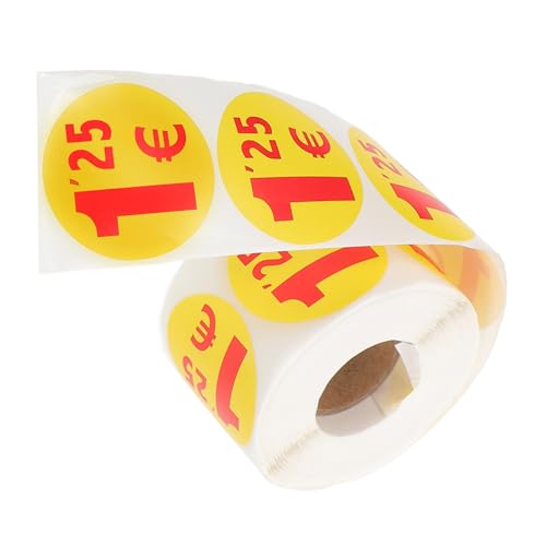 Angoily 1 Rolle Preisschild Aufkleber Klebeetiketten Etiketten Aufkleber Aufkleber-Etiketten Vinyl klebrig runde Preisschilder Aufkleber für Preisschilder Preisschild in Neonfarben Angoily 1 Rolle Preisschild Aufkleber Klebeetiketten Etiketten Aufkleber Aufkleber-Etiketten Vinyl klebrig runde Preisschilder Aufkleber für Preisschilder Preisschild in Neonfarben von Angoily