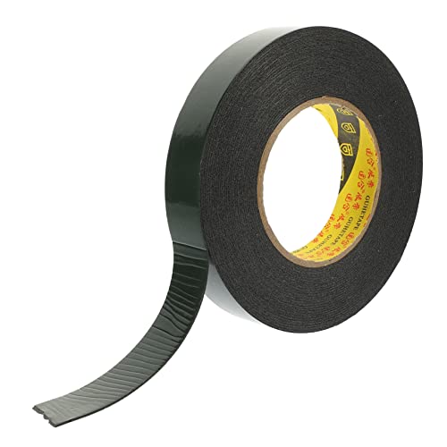 Angoily 1 Rolle Schaumband klebeband doppelseitig double sided tape doppelseitiges Körperklebeband dünn bunt Abdeckband umwickeln Klebeband für die Wanddekoration Polyethylenschaum Black von Angoily