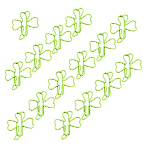 Angoily 1 Satz 15 Stück Kleeblatt-lesezeichen Sortiert Planer-clips Süße Büroklammern Schreibwaren-clip Büroklammern Testen Memo-clip Grüne Papierklammern Kreativ Ordner Green Umspritzen Angoily 1 Satz 15 Stück Kleeblatt-lesezeichen Sortiert Planer-clips Süße Büroklammern Schreibwaren-clip Büroklammern Testen Memo-clip Grüne Papierklammern Kreativ Ordner Green Umspritzen von Angoily