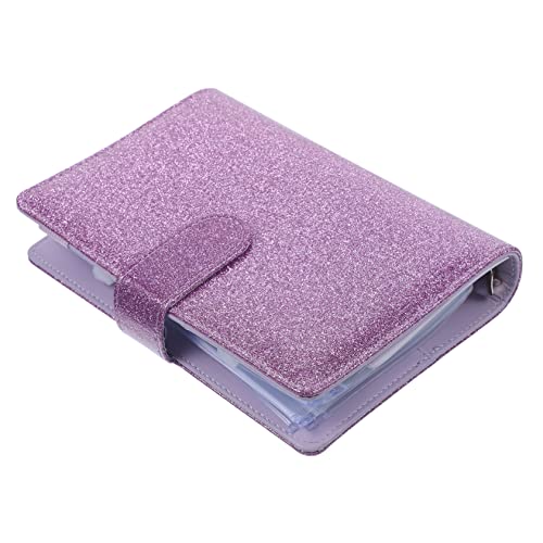Angoily 1 Satz Handbuch Gewölbe Ende Kasse Nachfüllung Arbeitsplaner Eins Geld Stütze Kühlschrankplaner Zinn Artikel Budgetbindemittel Liste Zeitplan Gießen Beschichtetes Papier Violett von Angoily