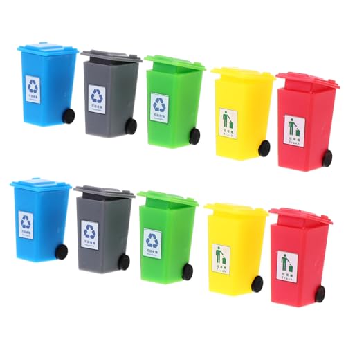Angoily 1 Satz Mini-mülleimer Kleines Mülleimer Modell Mini -mülldose Mülleimer Aus Plastik Tisch Mülleimer Mülleimer-modell Winzige Mülldose Miniatur-mülltonne Müll Kann Abs 10 Stück Angoily 1 Satz Mini-mülleimer Kleines Mülleimer Modell Mini -mülldose Mülleimer Aus Plastik Tisch Mülleimer Mülleimer-modell Winzige Mülldose Miniatur-mülltonne Müll Kann Abs 10 Stück von Angoily
