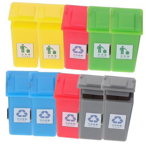 Angoily 1 Satz Mini-mülleimer Miniatur-mülltonne Mini -mülldose Winzige Mülldose Kleines Mülltonnenmodell Sandtisch Mülleimer Mülleimer Klein Müll Kann Abs 10 Stück Angoily 1 Satz Mini-mülleimer Miniatur-mülltonne Mini -mülldose Winzige Mülldose Kleines Mülltonnenmodell Sandtisch Mülleimer Mülleimer Klein Müll Kann Abs 10 Stück von Angoily