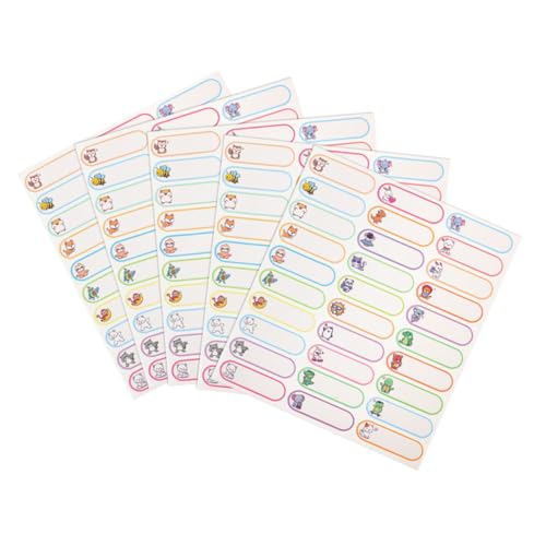 Angoily 1 Satz Namensaufkleber Namensetiketten Schild Vinyl Hochzeit Etiketten Für Schulbedarf Etiketten Für Unisex Niedliche Etikettenaufkleber Pvc Selbstklebend 5blätter Angoily 1 Satz Namensaufkleber Namensetiketten Schild Vinyl Hochzeit Etiketten Für Schulbedarf Etiketten Für Unisex Niedliche Etikettenaufkleber Pvc Selbstklebend 5blätter von Angoily