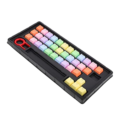 Angoily Tastenkappen 104 Tasten Für Gaming-Tastatur Tastaturzubehör Tastaturschutz Material Unisex-Design von Angoily