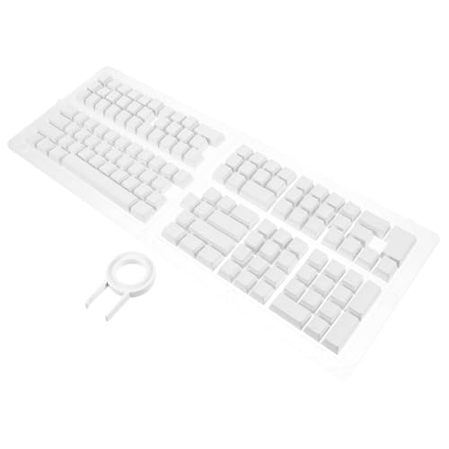 Angoily Tastenkappen für Mechanische Tastaturen Tastenkappen-Set in Thailändischer Sprache 132 Tasten Niedrige Tastenkappen für Computerspiele Abs-Material Kompatible 61/87/98/104/108 Tastaturen von Angoily