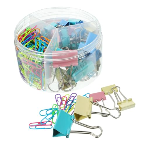 Angoily 1 Satz Ticketclip -Büroklammer -Set geformt Bindemittel farbig Office -Datei Clips Multi-Gebrauchspapierclips Office -Bindungs -Push -Clip Bürobedarf Standard-Büroklammern Metall Angoily 1 Satz Ticketclip -Büroklammer -Set geformt Bindemittel farbig Office -Datei Clips Multi-Gebrauchspapierclips Office -Bindungs -Push -Clip Bürobedarf Standard-Büroklammern Metall von Angoily