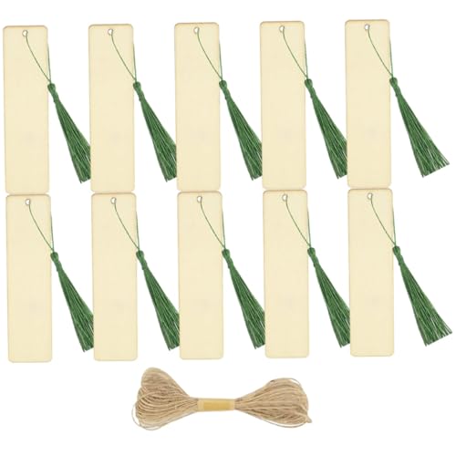Angoily 1 Satz hölzernes Lesezeichen Massenlesezeichen Student lustiges Lesezeichen personalisiertes lesezeichen personalisierte lesezeichen Dekorative Lesezeichen Schulbedarf Polyester von Angoily