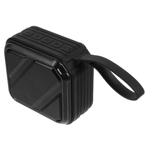 Angoily 1 Stück Kabelloser -Lautsprecher Subwoofer Tragbarer Mini-Lautsprecher Mini-Wireless-Lautsprecher Outdoor-soundbox Lautsprecher Mit Bass Black Abs Angoily 1 Stück Kabelloser -Lautsprecher Subwoofer Tragbarer Mini-Lautsprecher Mini-Wireless-Lautsprecher Outdoor-soundbox Lautsprecher Mit Bass Black Abs von Angoily