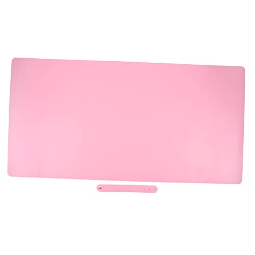 Angoily 1 Stück Rutschfestes Mauspad Schreibmatte Haushaltsmaus -Pad Laptop-Gaming-Mauspad Schreibtischmatte Laptop - -Pad große Mauspadmatte Tisch Mauspad vorne pu Rosa Angoily 1 Stück Rutschfestes Mauspad Schreibmatte Haushaltsmaus -Pad Laptop-Gaming-Mauspad Schreibtischmatte Laptop - -Pad große Mauspadmatte Tisch Mauspad vorne pu Rosa von Angoily