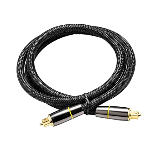 Angoily 10 Audioleitung Optisches Audiokabel Lichtwellenleiter Für Optisches Stecker-zu-stecker-kabel Digitale Audiokabel Digitalkabel Für Heimkino Lautsprecherkabel Faserkern Black Angoily 10 Audioleitung Optisches Audiokabel Lichtwellenleiter Für Optisches Stecker-zu-stecker-kabel Digitale Audiokabel Digitalkabel Für Heimkino Lautsprecherkabel Faserkern Black von Angoily
