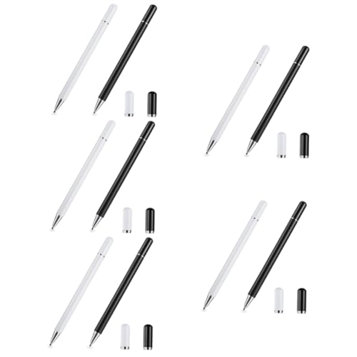 Angoily 10 STK Tablet-Stift Für Touchscreen Tablet-präzisionsstift Bleistift Stift Feine Spitze Tablet-stifte Für Touchscreens Telefon Kapazitiver Stift Tuch Rostfreier Stahl 2 in 1 Angoily 10 STK Tablet-Stift Für Touchscreen Tablet-präzisionsstift Bleistift Stift Feine Spitze Tablet-stifte Für Touchscreens Telefon Kapazitiver Stift Tuch Rostfreier Stahl 2 in 1 von Angoily