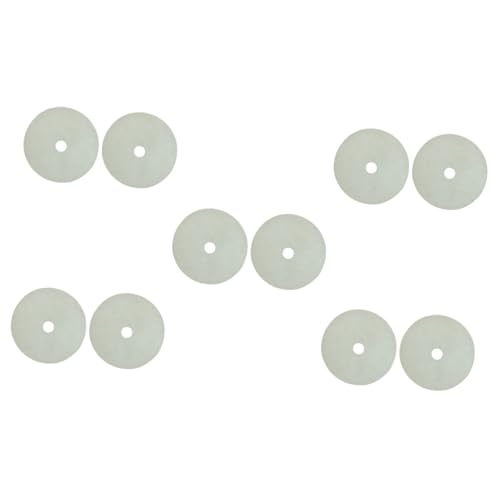 Angoily 10 Stk wäschetrockner filter Trocknerfilter weise Vakuumfilter Filterwechsel im Trockner Handstaubsauger Zubehör Austausch des Flusenfilters im Trockner Flusenfänger für Trockner von Angoily