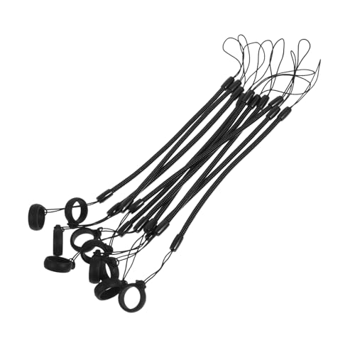 Angoily 10 Stück Anti-verlust-seil Für Den Stift Lanyard Band Tether Bildschirme Elastisch Schlüssel Aufgerollt Verloren Stiftleine Stiftkette Plastik Schwarz Angoily 10 Stück Anti-verlust-seil Für Den Stift Lanyard Band Tether Bildschirme Elastisch Schlüssel Aufgerollt Verloren Stiftleine Stiftkette Plastik Schwarz von Angoily