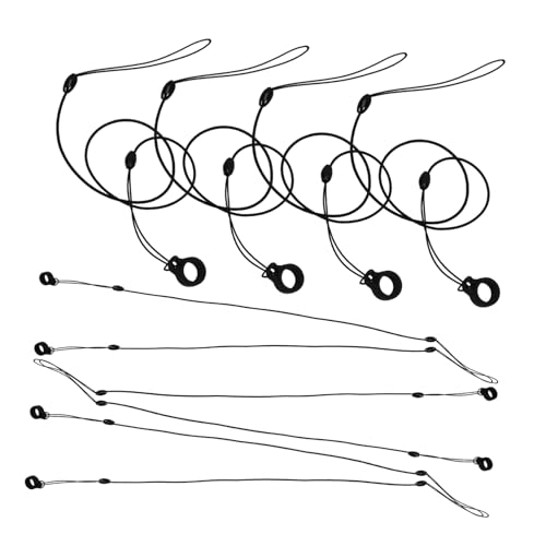 Angoily 10 Stück Signature Pen Anti Verlust Seil Stiftkordel Elastisch Dehnbar Ausziehbar Stift Lanyard Ersatzbänder Stark Dehnbar Anti Verlust Stiftzubehör Polyester von Angoily