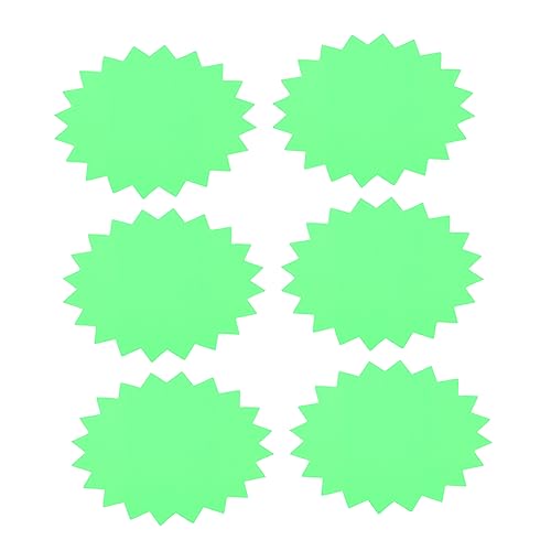 Angoily 100 Blatt Preisschild Farbige Etiketten Farbige Aufkleber Kleine Einzelhandelsetiketten Blankoaufkleber Fluoreszierende Etiketten Einzelhandelsschilder Großpackung Papier von Angoily