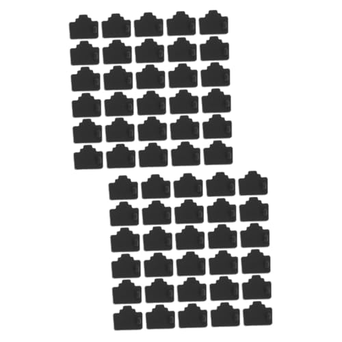 Angoily 100 STK Rj45 Staubstecker Sternlicht Aus Papier Anti-Staub-stecker Netzwerk Staubschutzstecker Für Router Ethernet Stopfenkappe Staubdicht Weiblicher Stecker Kieselgel von Angoily