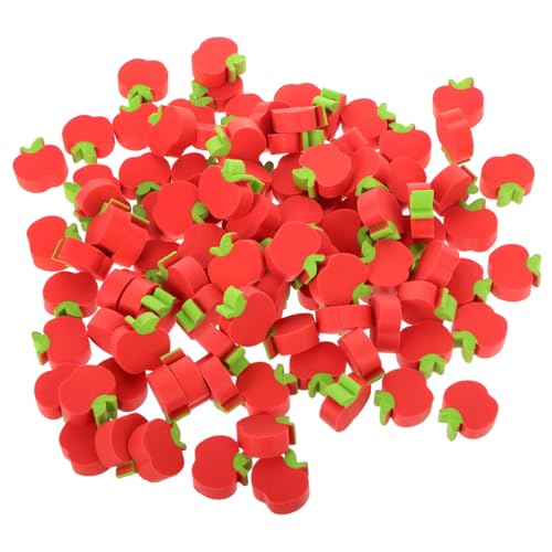 Angoily 100 Stück Apfel-radiergummi Whiteboard-radierer Mini-radiergummis Für Den Schulanfang Winzig Kind Rosa Apfelgummis Karikatur Schöne Radiergummis Süße Mini-radierer Tpr Rot Angoily 100 Stück Apfel-radiergummi Whiteboard-radierer Mini-radiergummis Für Den Schulanfang Winzig Kind Rosa Apfelgummis Karikatur Schöne Radiergummis Süße Mini-radierer Tpr Rot von Angoily