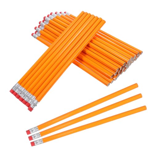 Angoily 100 Stück Bleistift Mit Radiergummi Führen Gespitzte Bleistifte Groß Bleistifte Mit Gummi Grad Bulk-bleistift Feste Farbstifte Ungeschärft Zeichenstift Studenten Jumbo Orange Holz Angoily 100 Stück Bleistift Mit Radiergummi Führen Gespitzte Bleistifte Groß Bleistifte Mit Gummi Grad Bulk-bleistift Feste Farbstifte Ungeschärft Zeichenstift Studenten Jumbo Orange Holz von Angoily