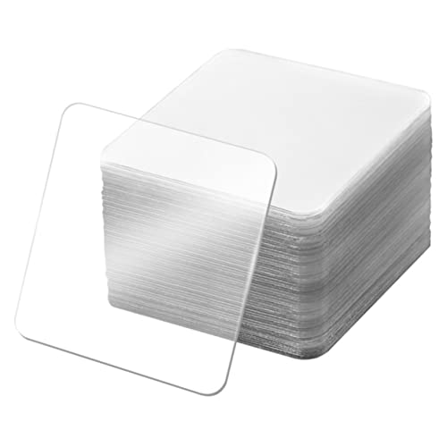 Angoily 100 Stück Doppelseitiges Klebeband für Bilderrahmen Dichtungsband Klebeband zum Aufhängen an der klebeband doppelseitig double sided tape dekoringe Befestigungsquadrate Acryl von Angoily