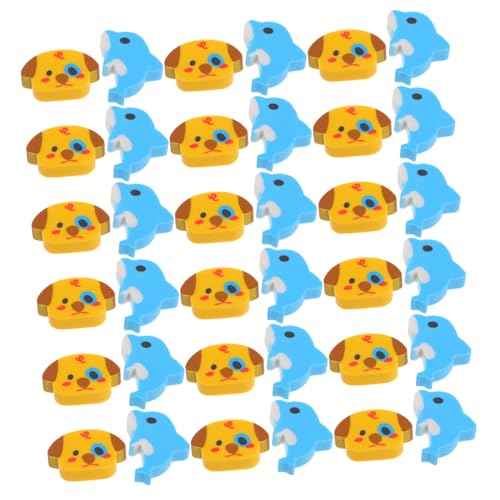 Angoily 100 Stück Welpe Radiergummi Radiergummis Für Bulk Süße Mini-radierer Urlaubsradiergummis Für Spielzeuggummi Mini -tierrotler Radiergummis Tiere von Angoily