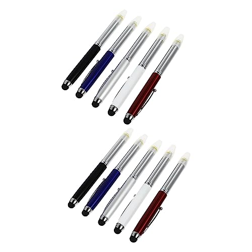 Angoily 10St Kapazitiver Stift Eingabestift für Eingabestifte LED-Lichtstifte Tintenstifte Stylus Bleistift schreibkladde Tablet Pen touchpen Tablet-Stift Multifunktionsstifte Stahl Black Angoily 10St Kapazitiver Stift Eingabestift für Eingabestifte LED-Lichtstifte Tintenstifte Stylus Bleistift schreibkladde Tablet Pen touchpen Tablet-Stift Multifunktionsstifte Stahl Black von Angoily